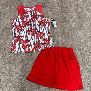 Tail brand Tank and Skort Set